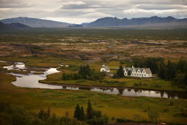 13. Thingvellir, pohled do krajiny